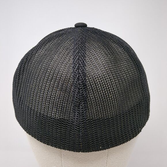 Woodland Empire Ale Craft Fitted Mesh Back Trucker Hat Black One Size - Picture 5 of 8